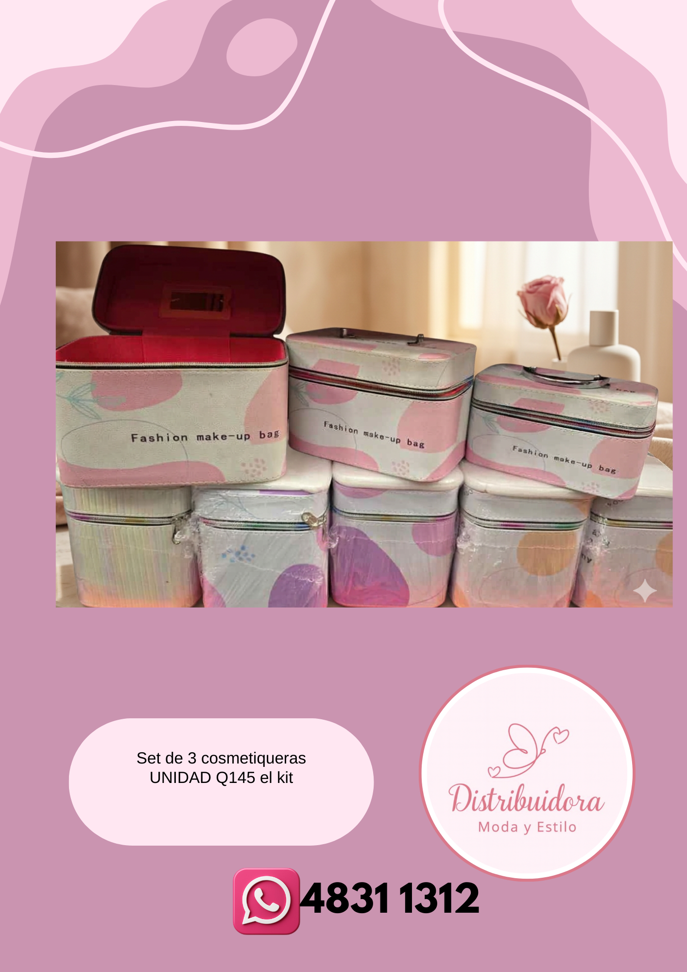 Set de cosmetiqueras