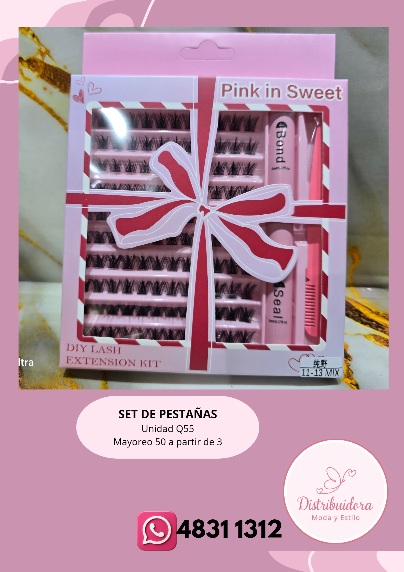 Set de pestañas 🎀