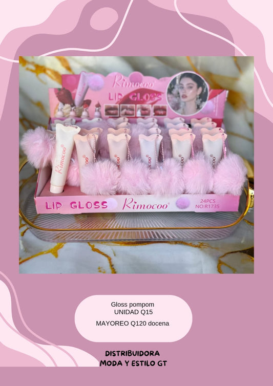 Gloss pompom