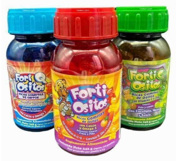 Vitaminas para niños en gomitas