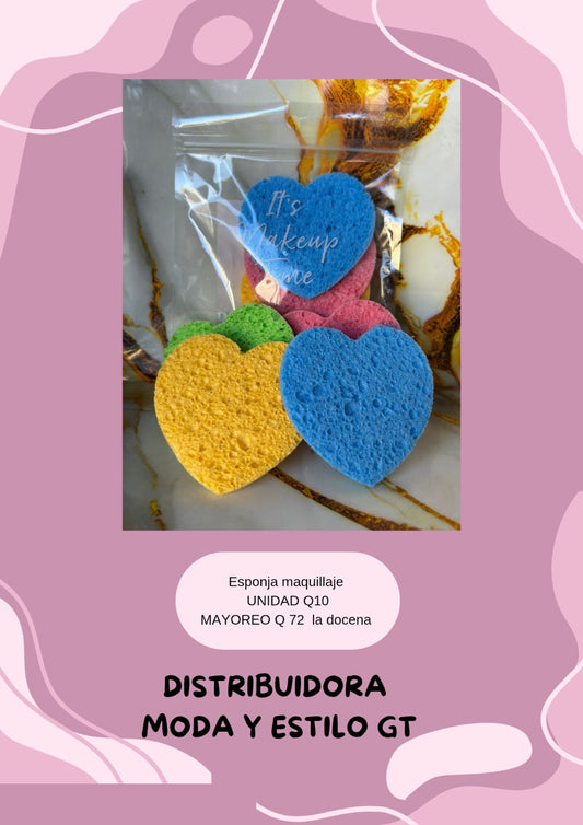 Esponjas para rostro y cuerpo