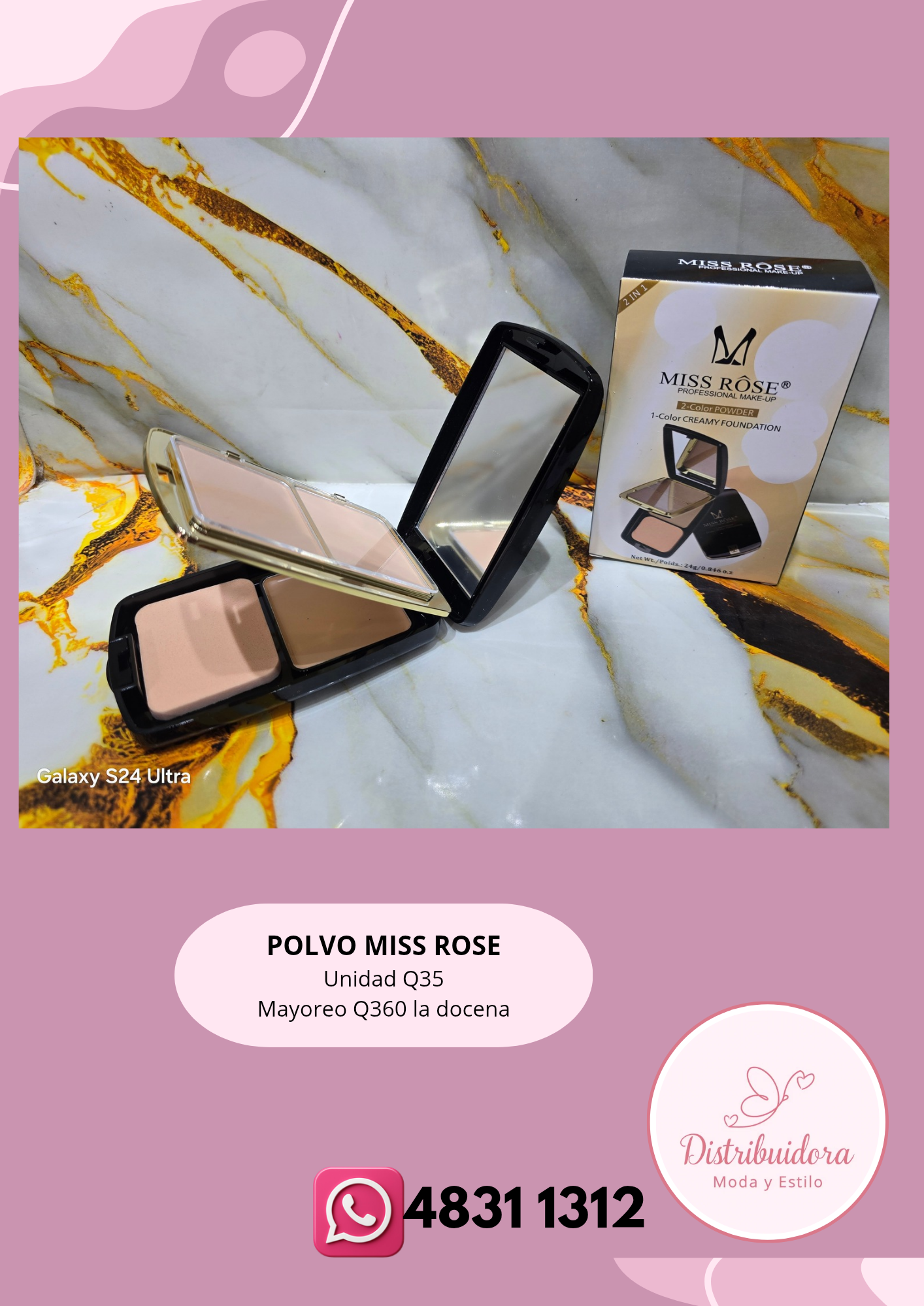 Polvo miss rose