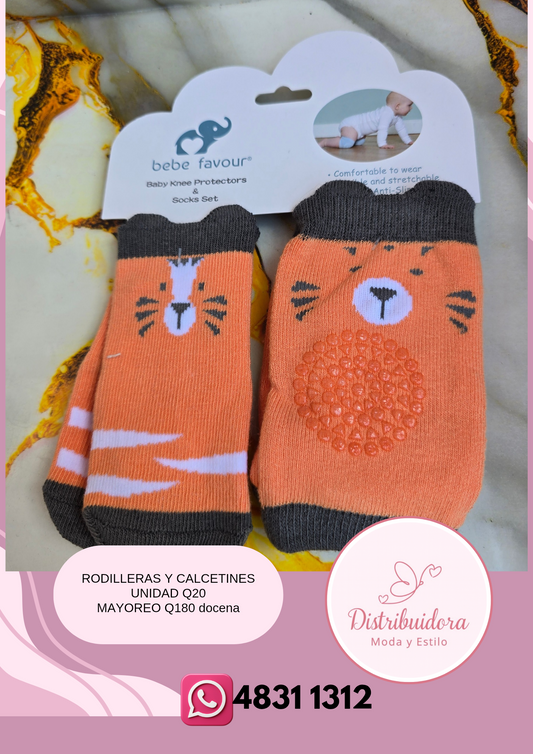 Rodilleras y calcetines