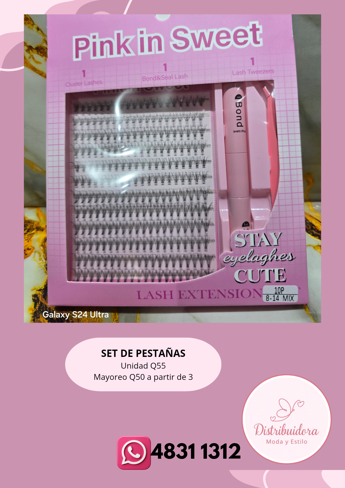 Set de pestañas 🛒
