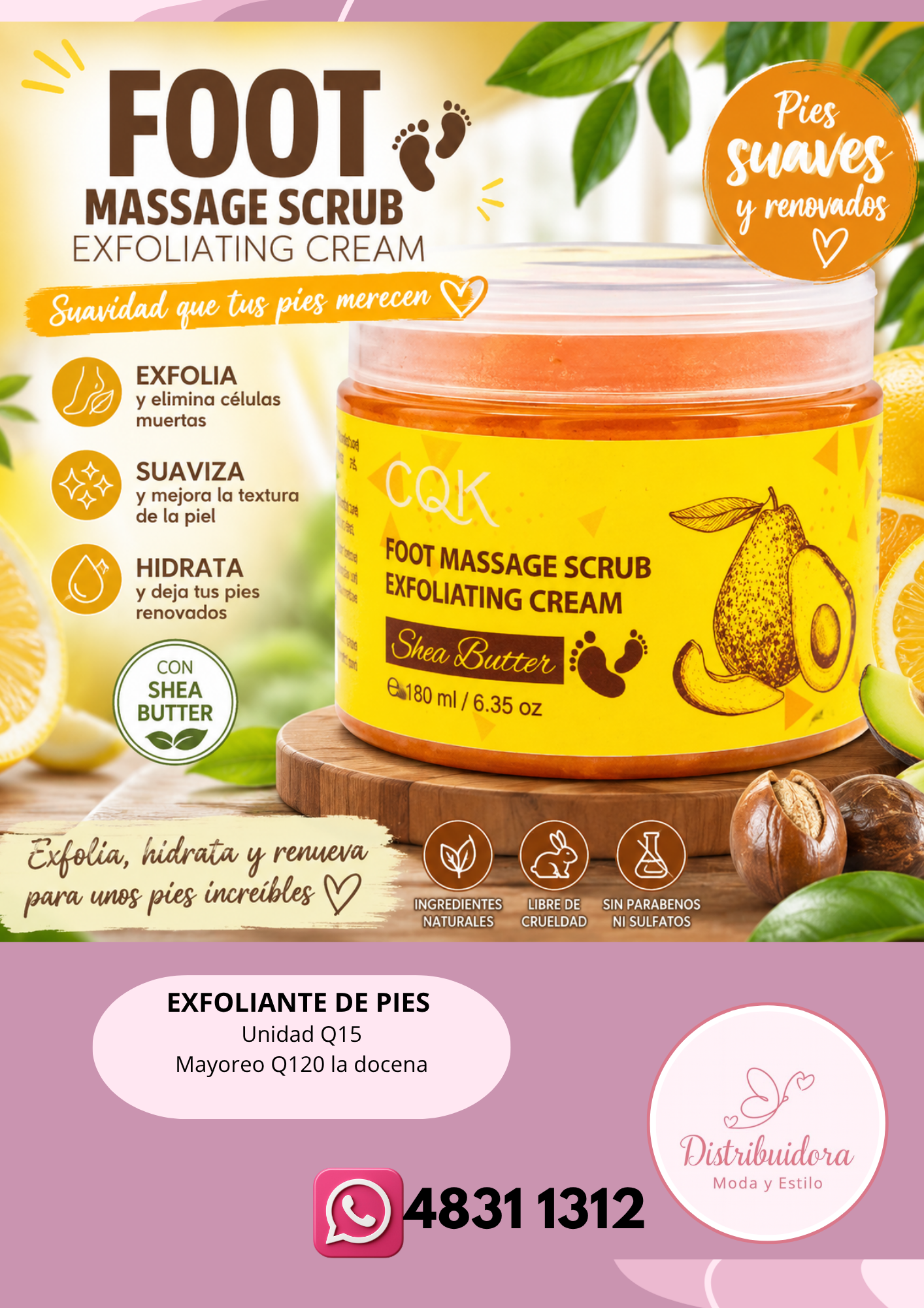 Exfoliante de pies