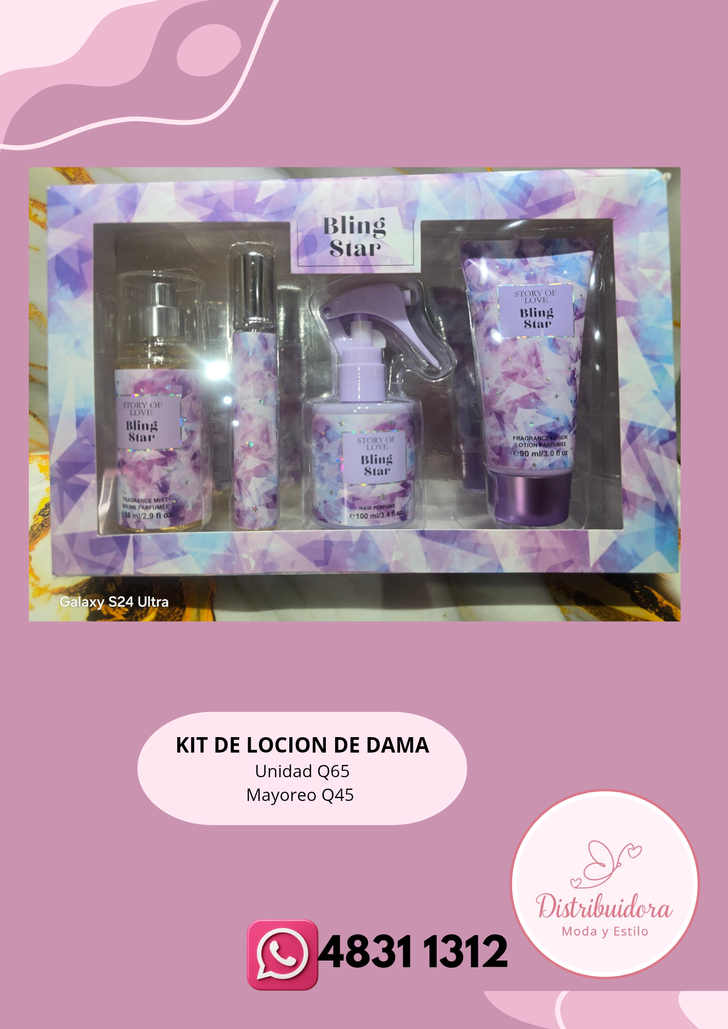 Kit de lociones dama