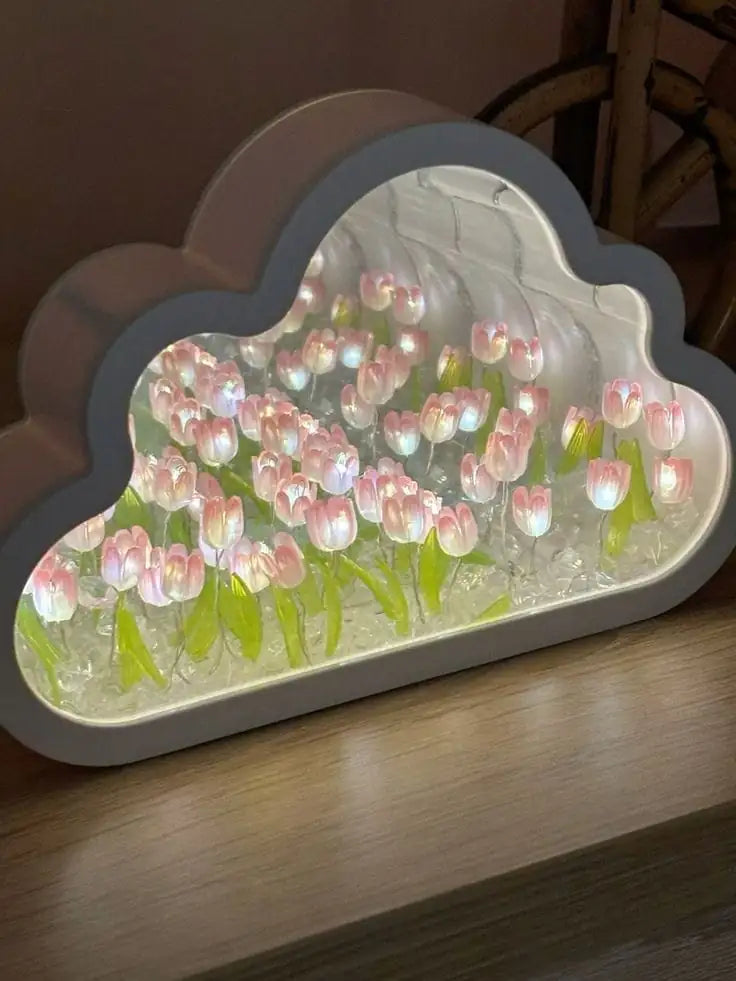 Lampara de tulipanes Nube