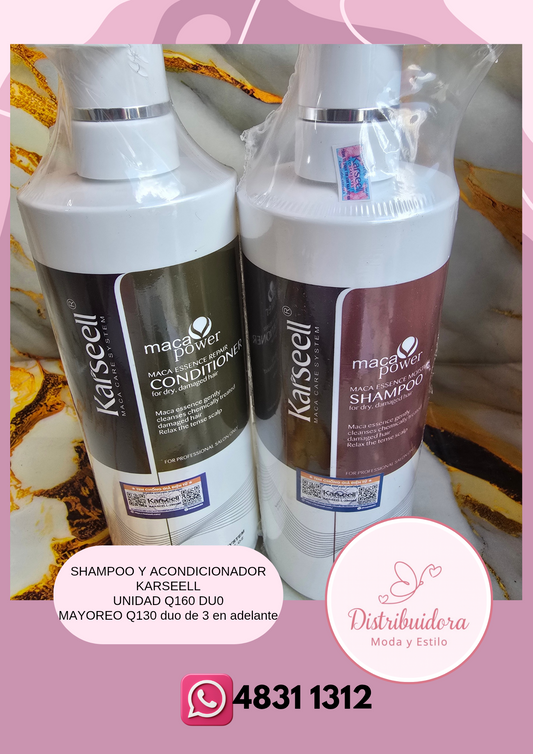 Shampoo y Ancondicionador Karseell