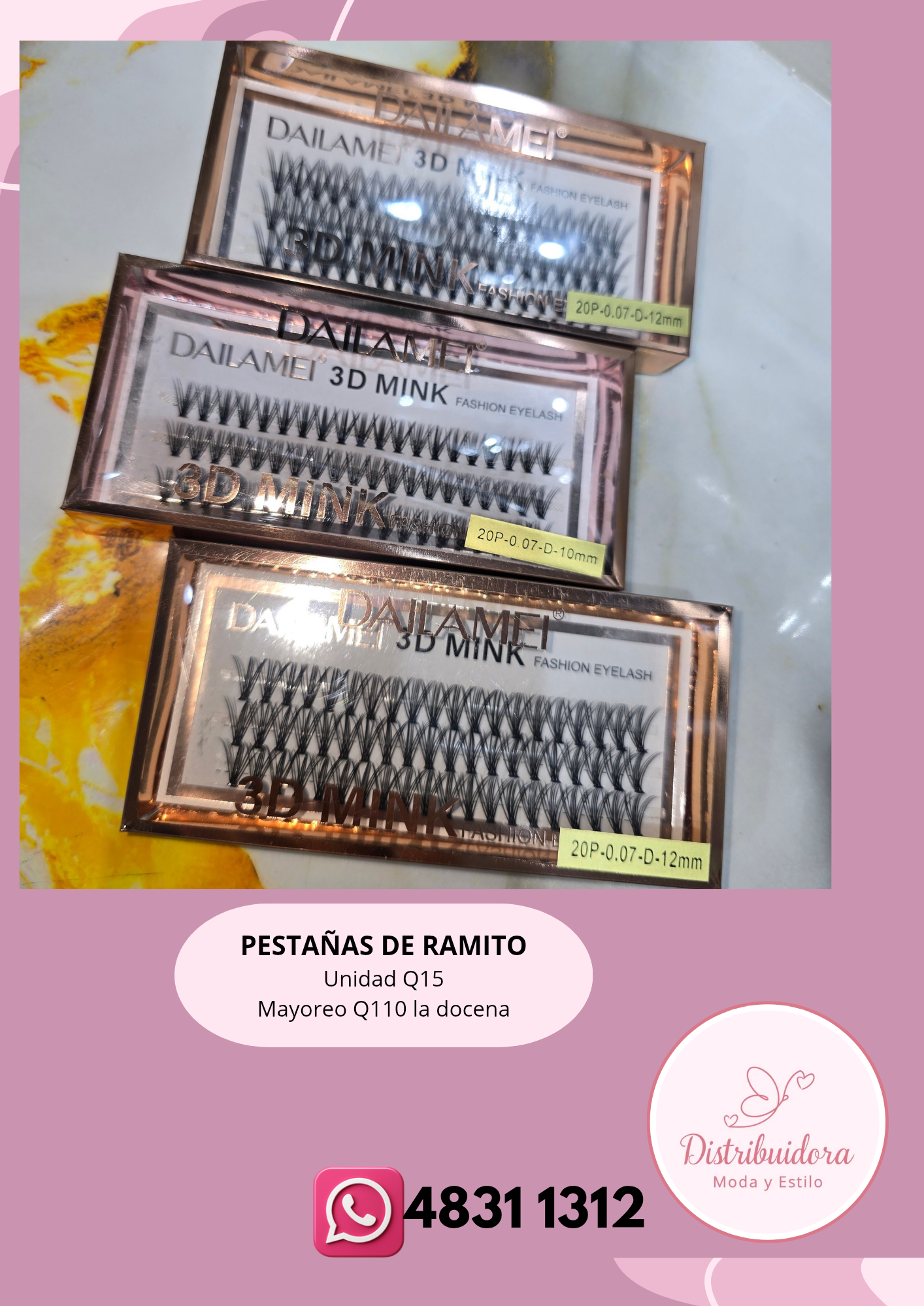 Set de pestañas