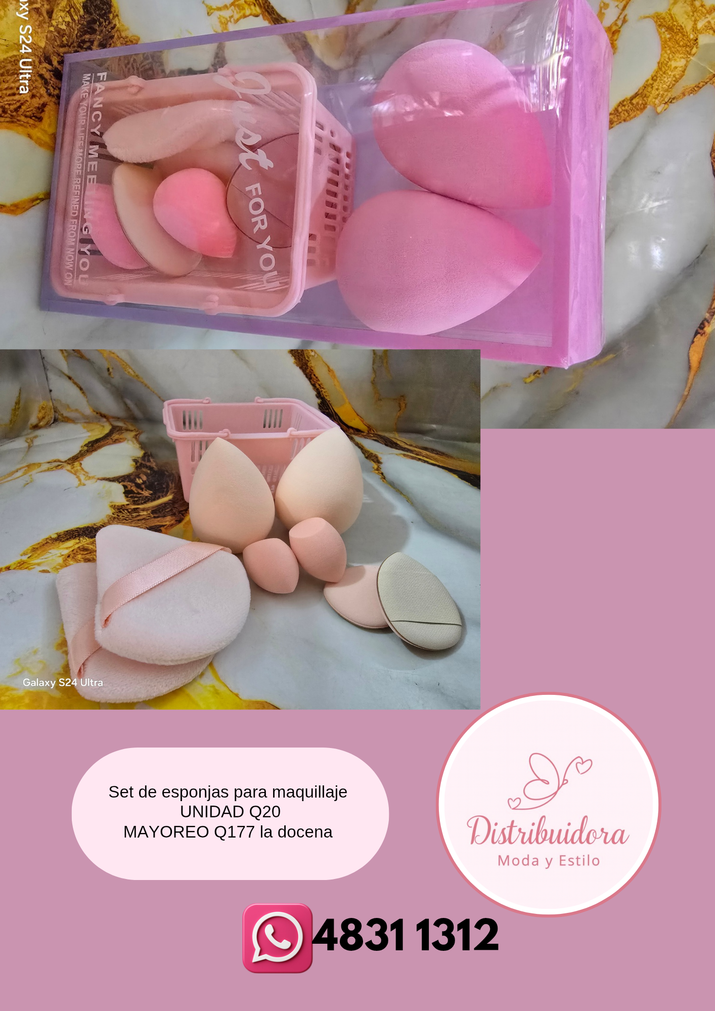 Kit de Esponjas para maquillaje
