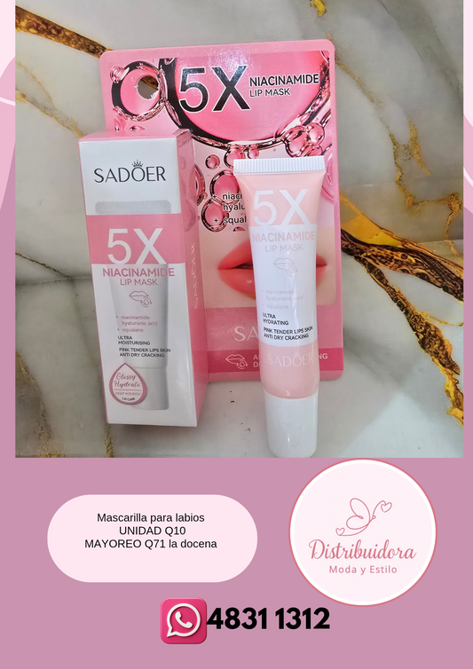 Mascarilla para labios