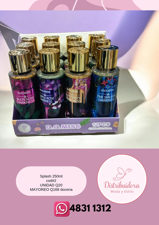 Splash de Dama 250ml