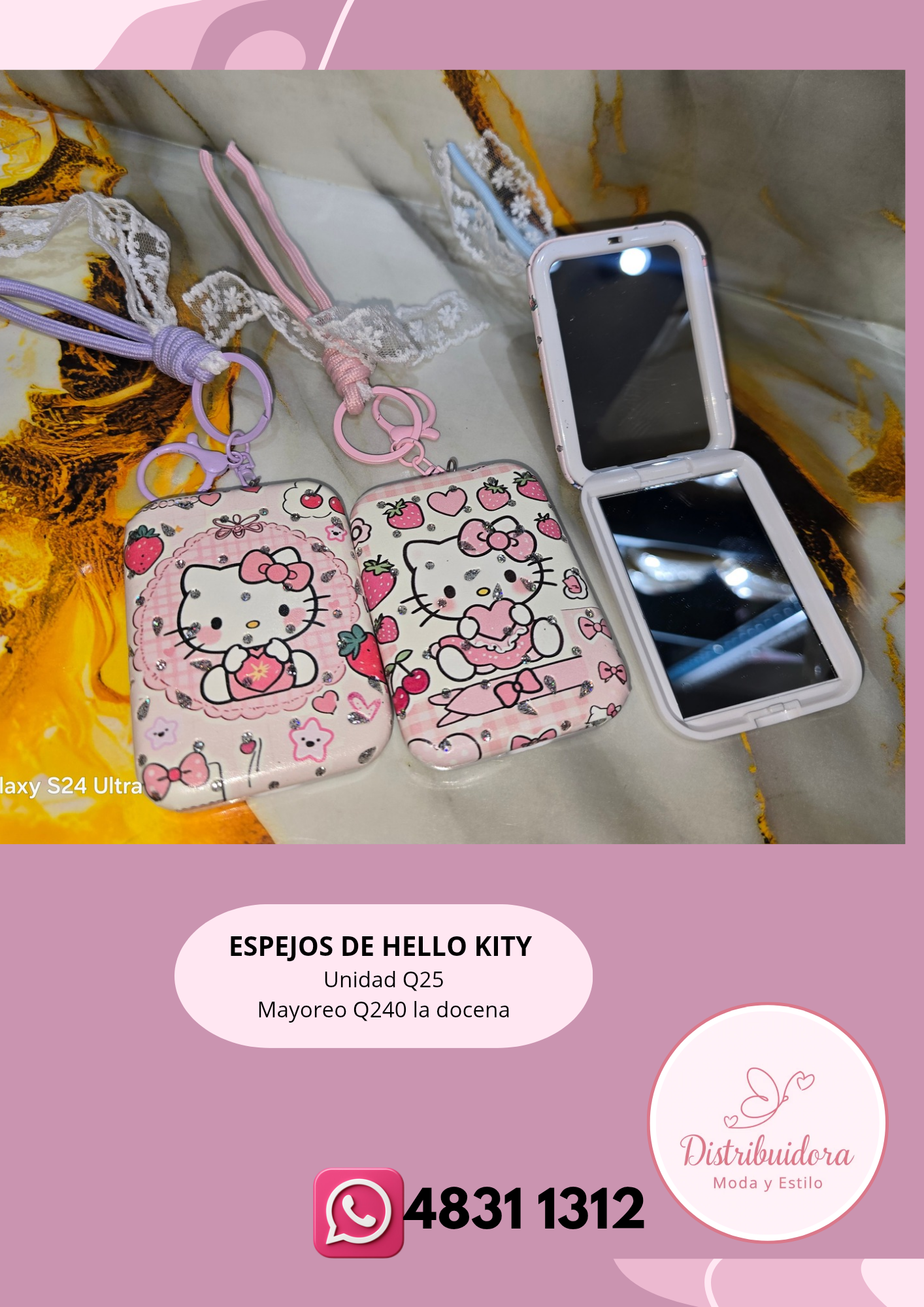 Espejo de Hello Kity