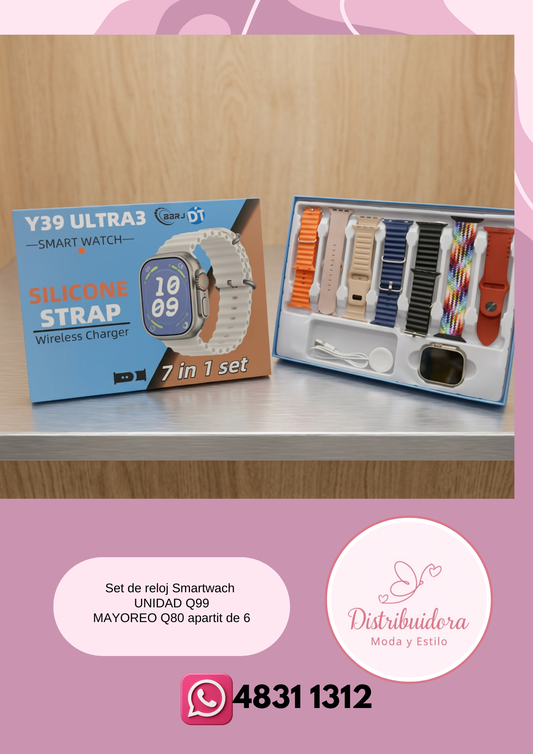Set de Reloj Smartwach