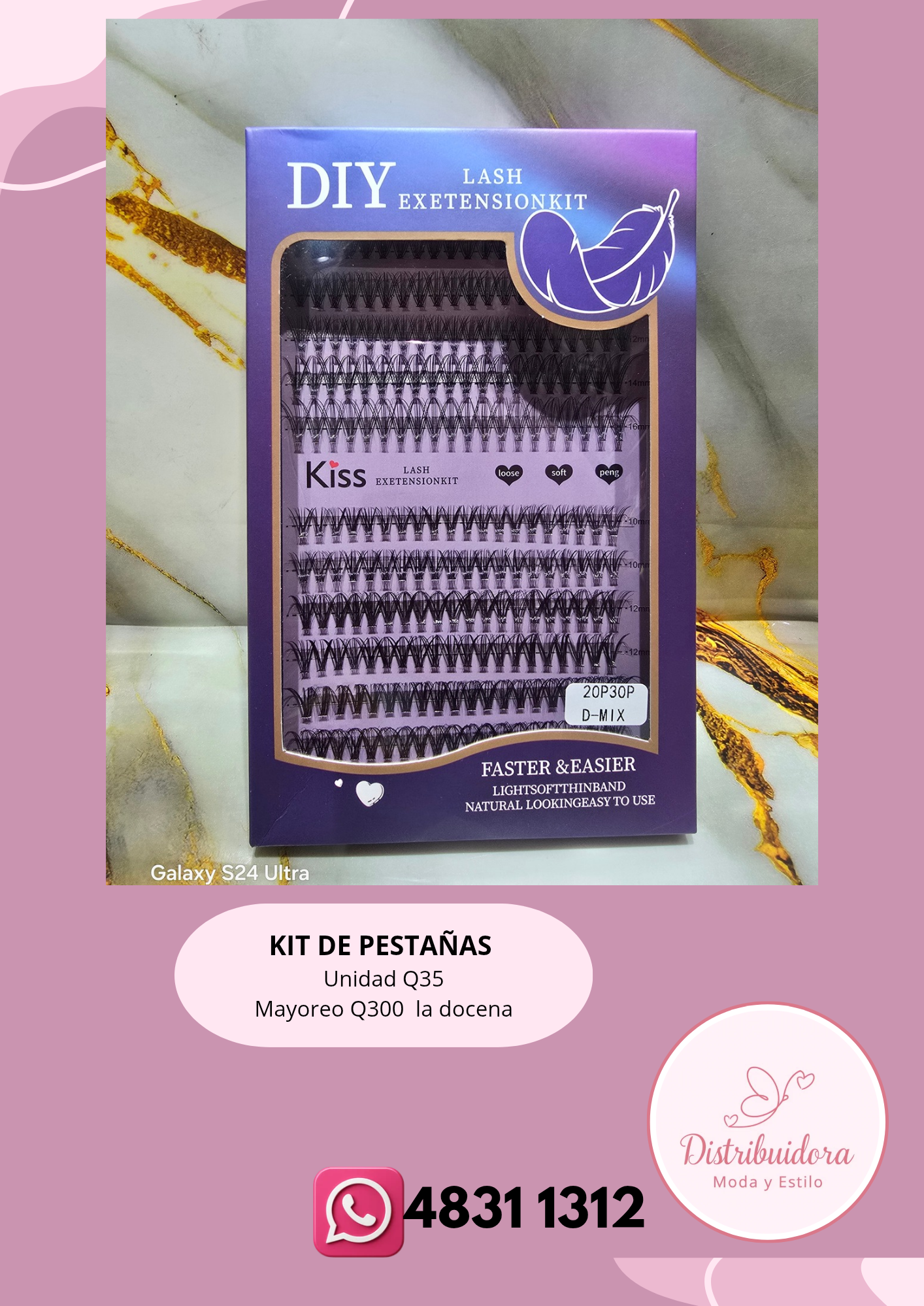 Kit de Pestañas blue kiss