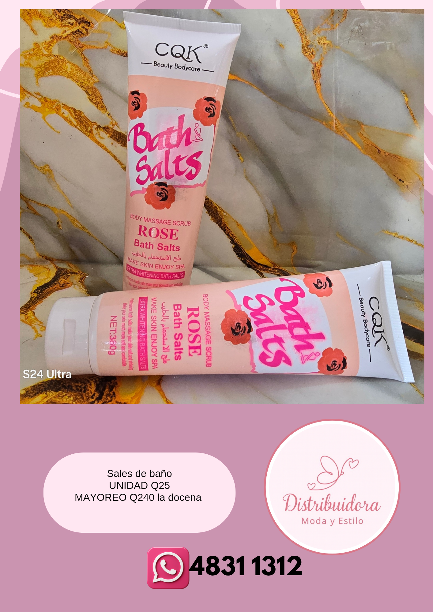 Sales de baño