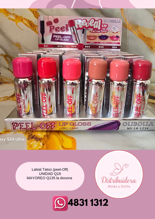 Labial Tatto Peel-0ff