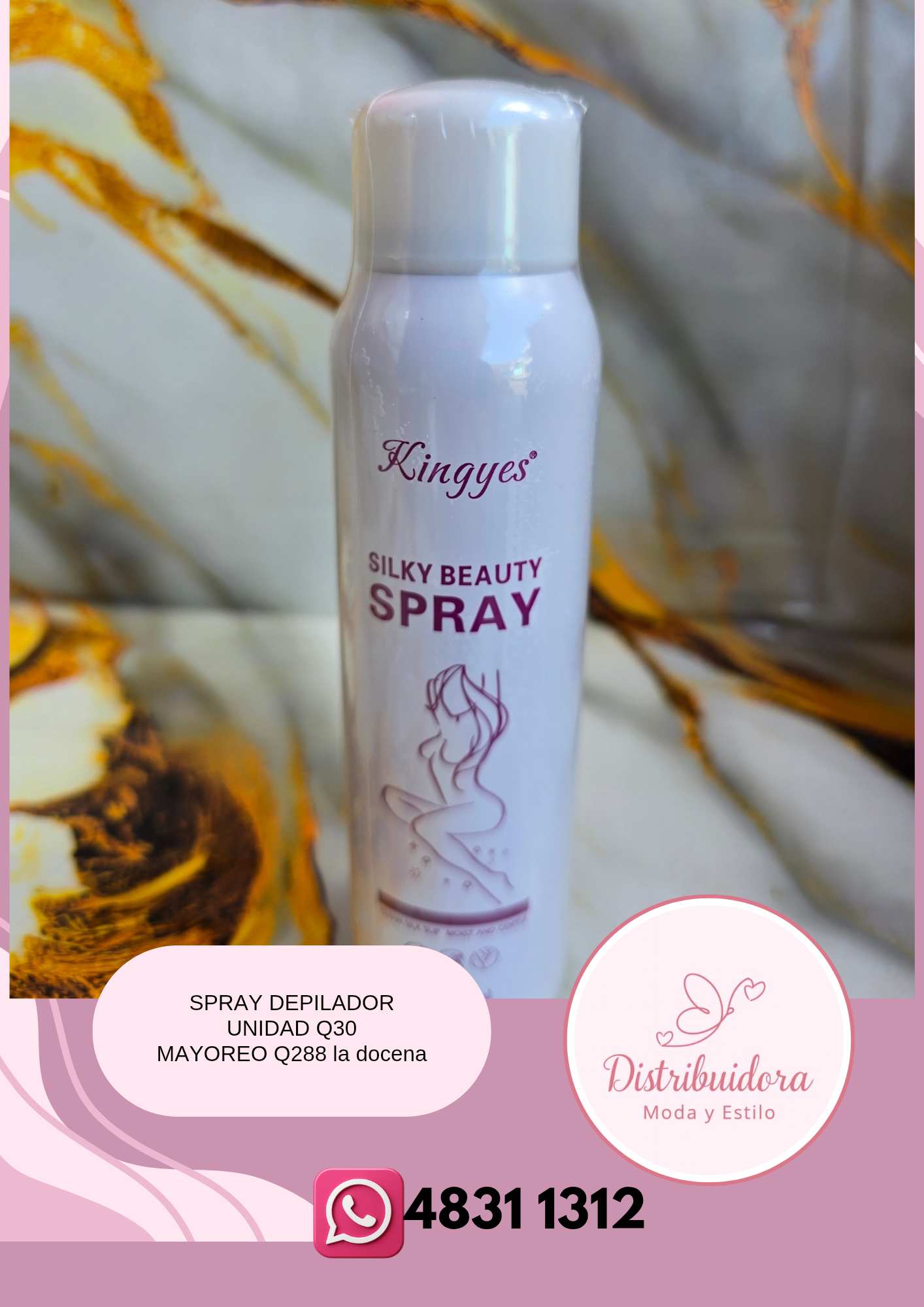 Spray depilador