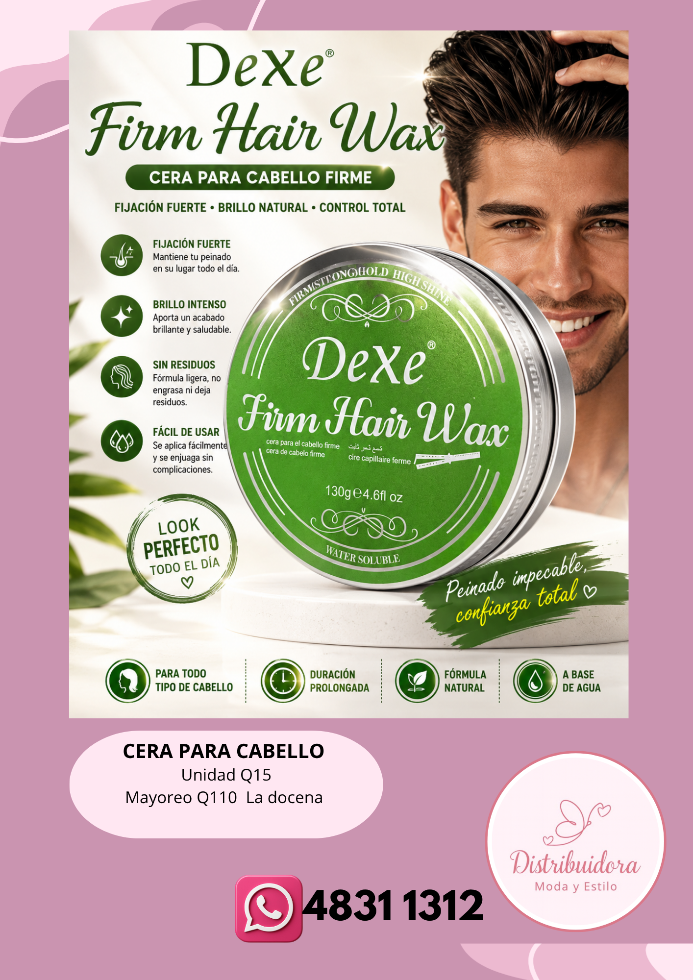 Cera para cabello