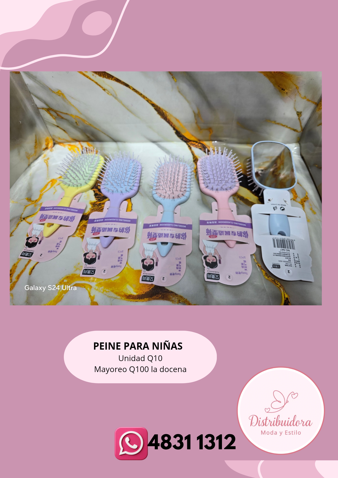 Peine para niña