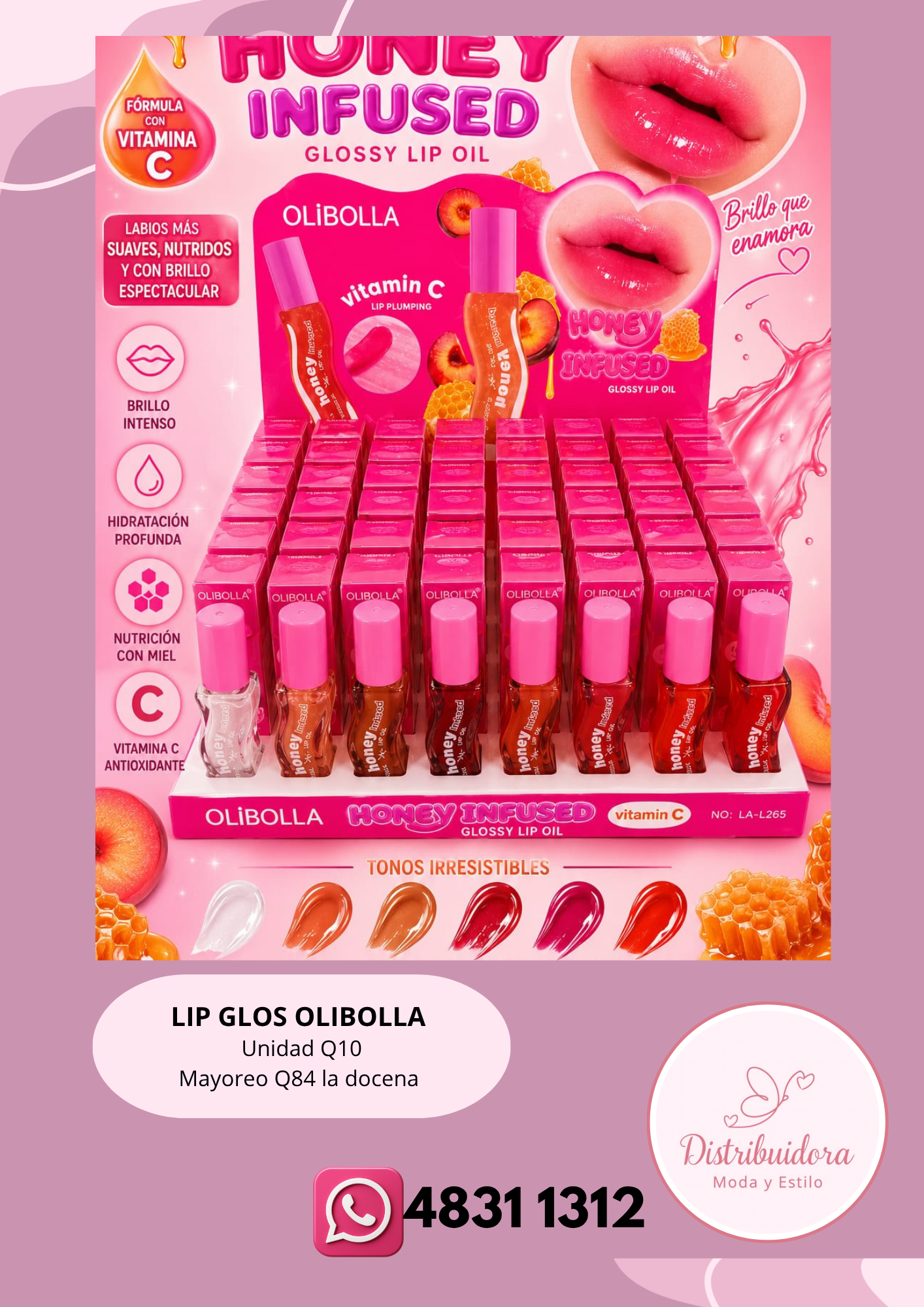 Lip gloss olibolla