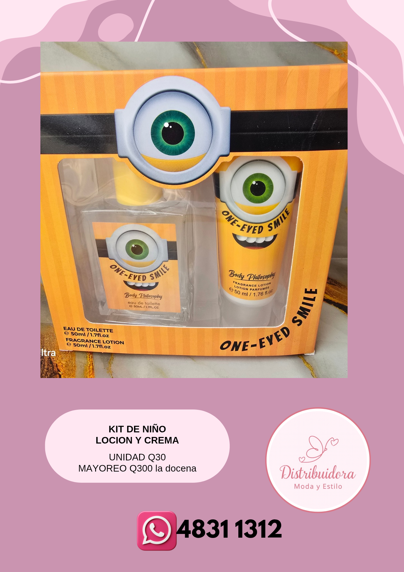 Kit loción y crema niño