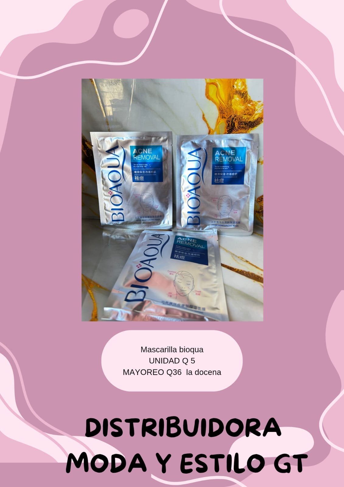 Mascarilla Bioaqua para Acne