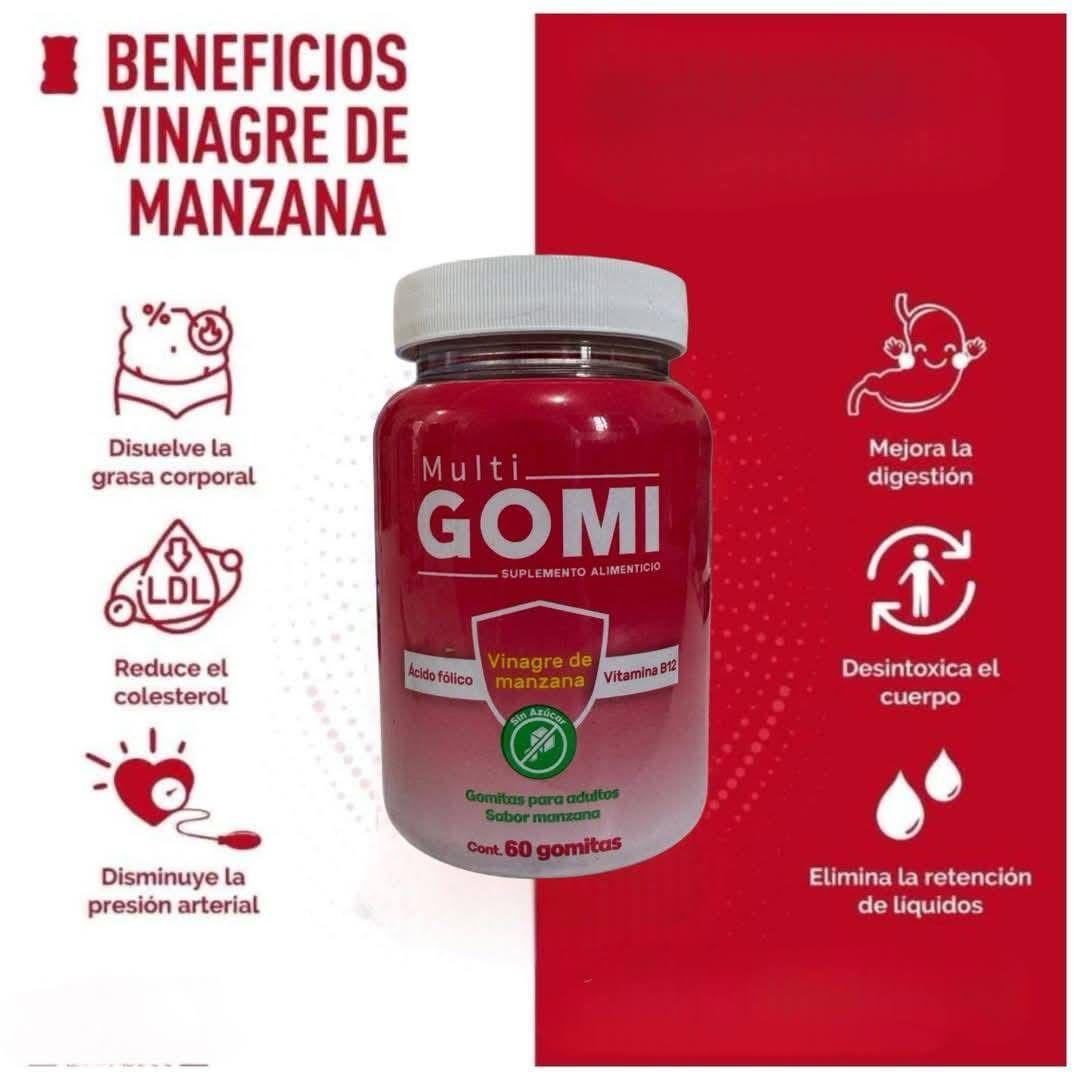 Gomitas de Vinagre de Manzana