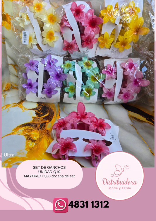 Set de ganchos🌸