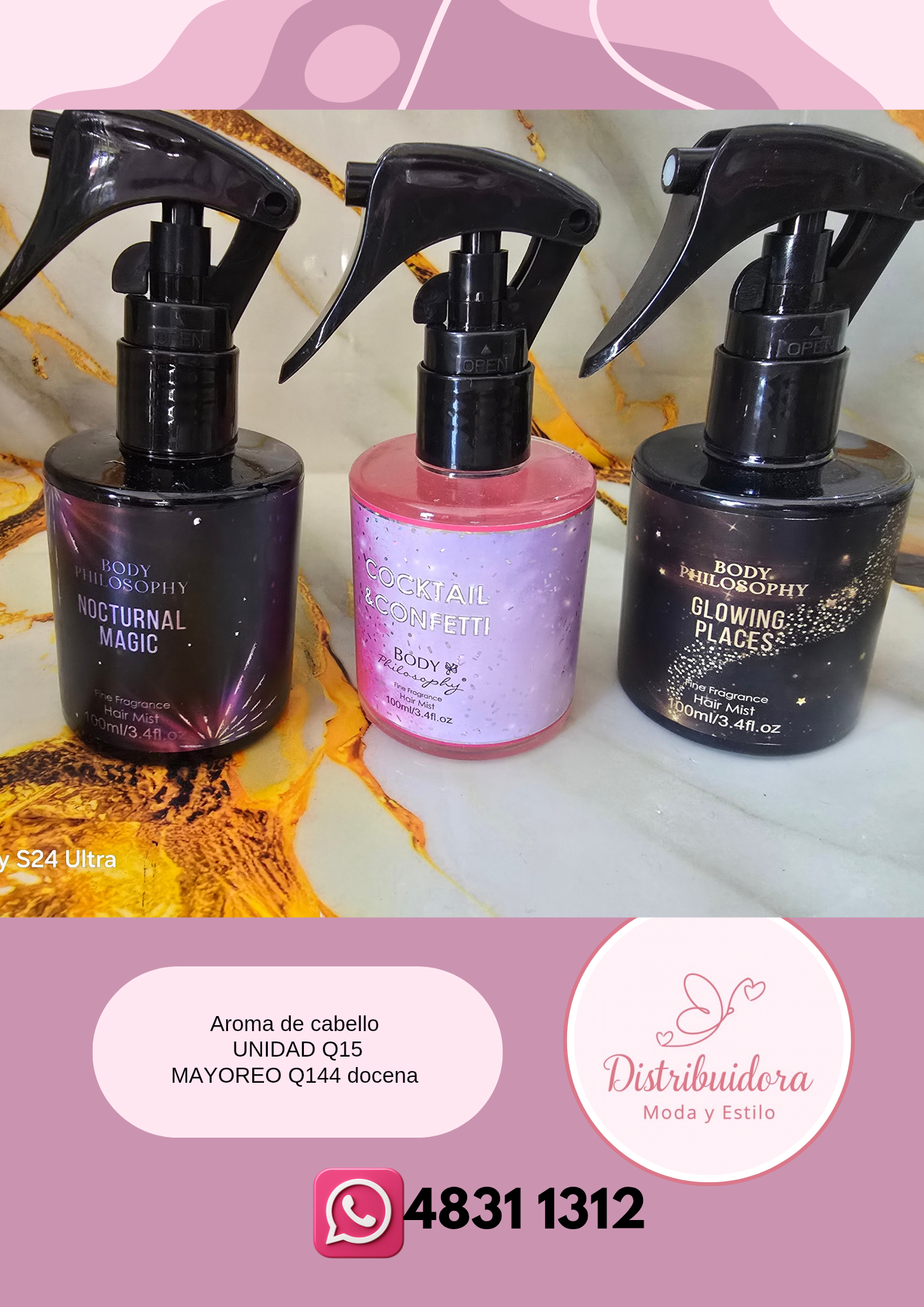 Aromas para cabello