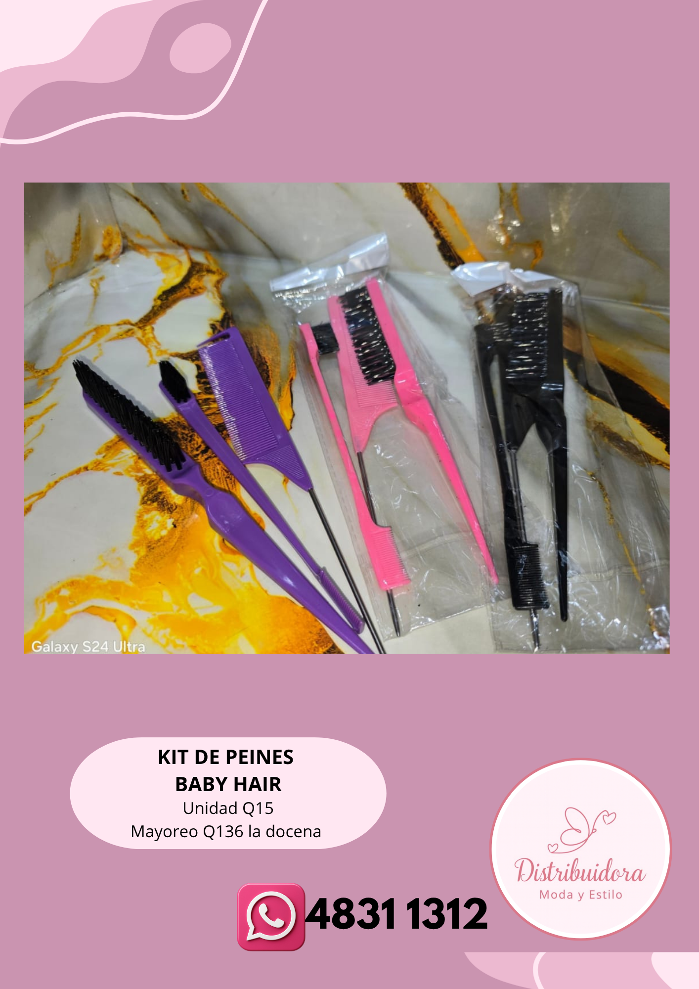 Kit de peine baby hair