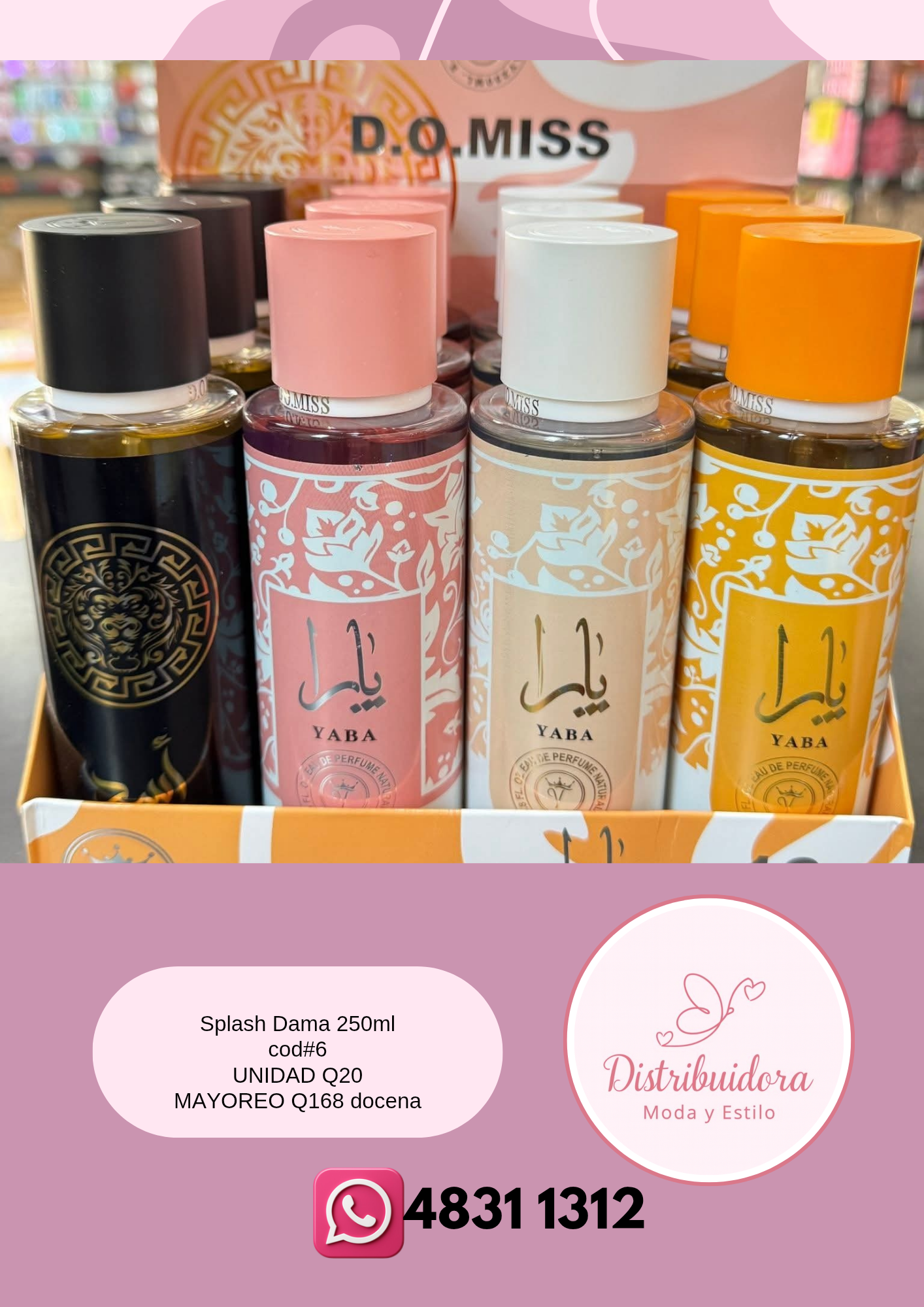 Splash Dama 250ml