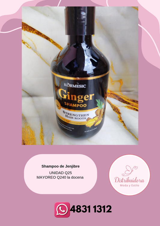 Shampoo de Jenjibre