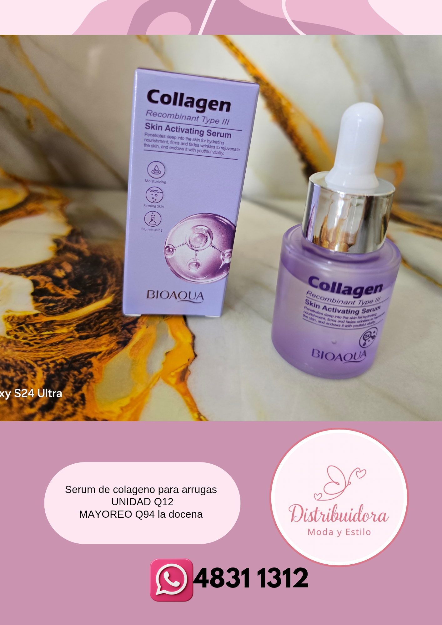 Serum de colageno para arrugas