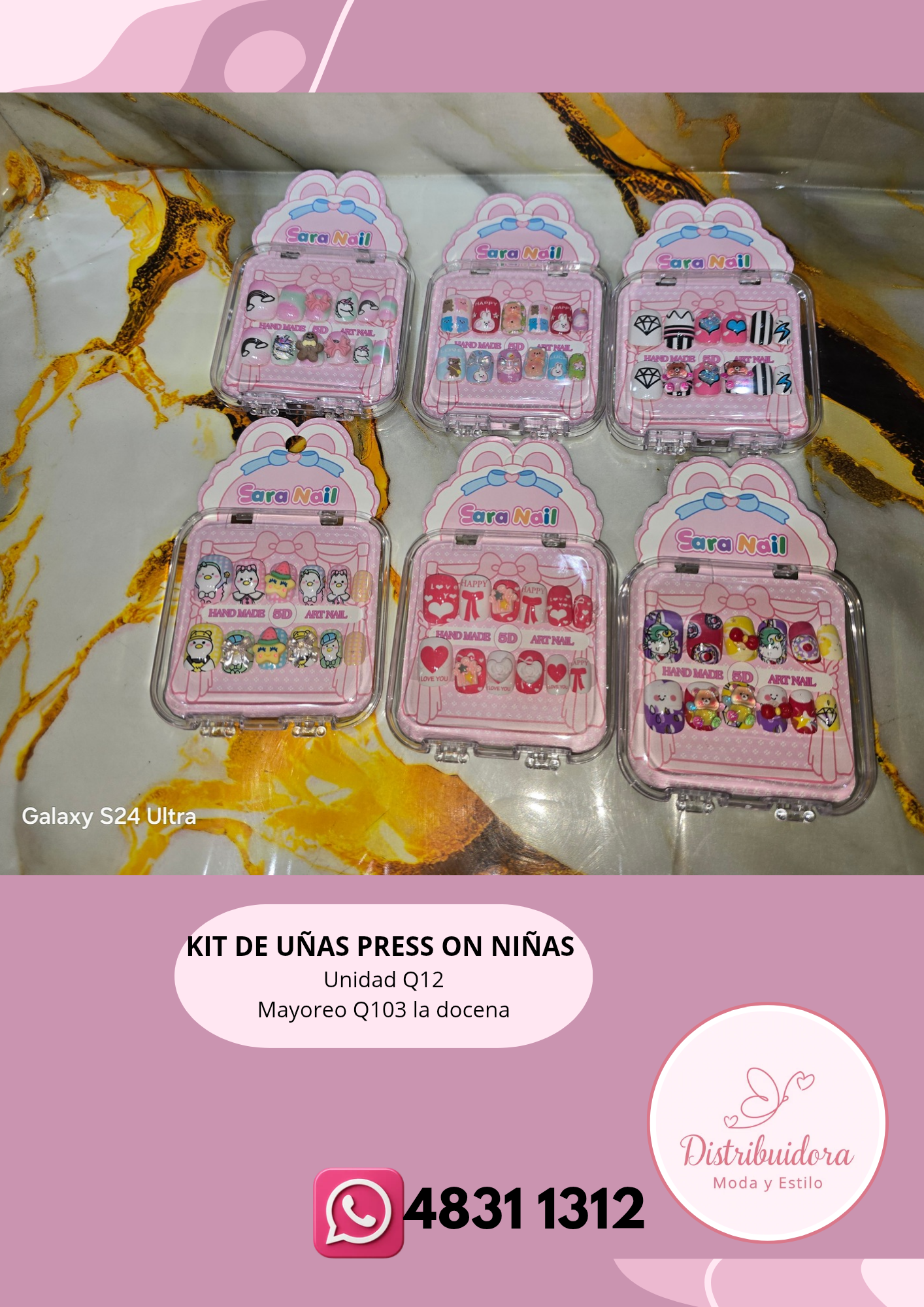 Uñas Press on kids