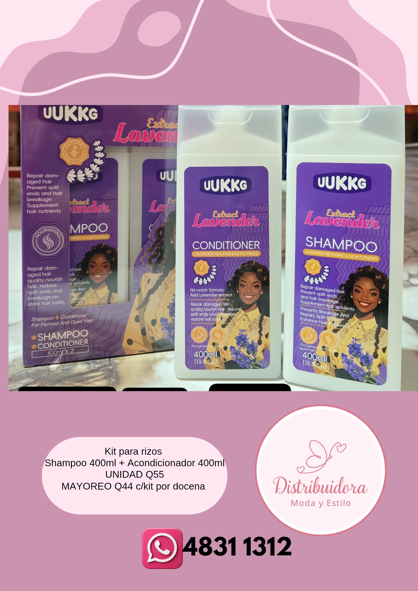 Kit shampoo + acondicionador