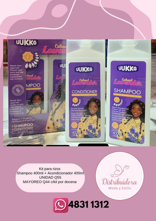 Kit shampoo + acondicionador