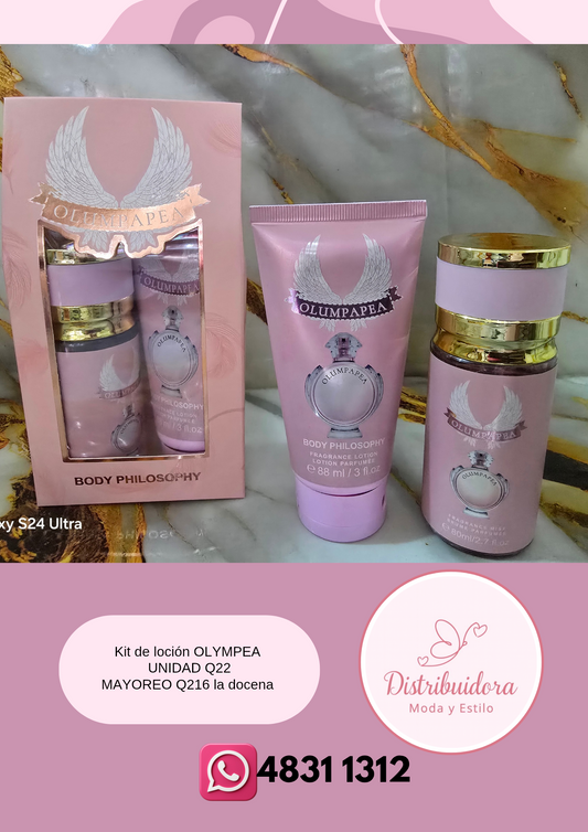 Kit de locion OLYMPEA