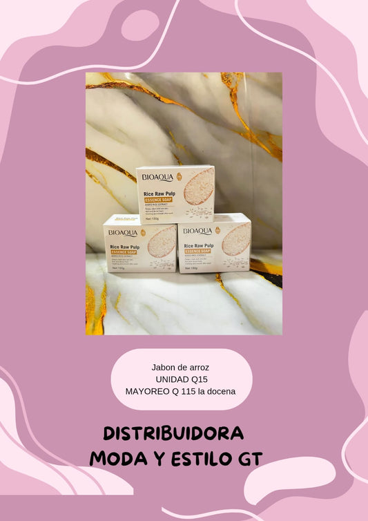 Jabon de arroz Bioaqua