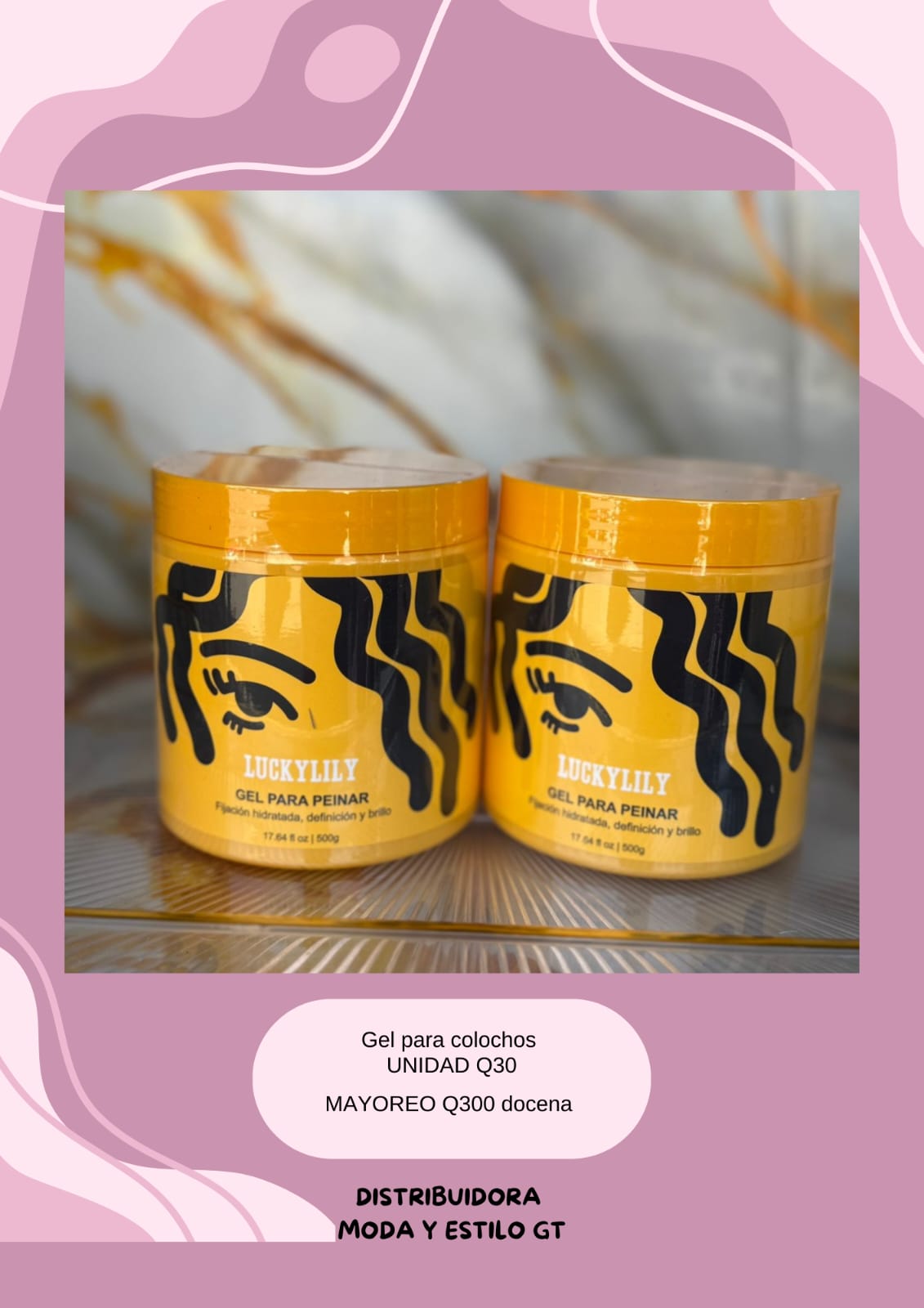 Gel para rizos