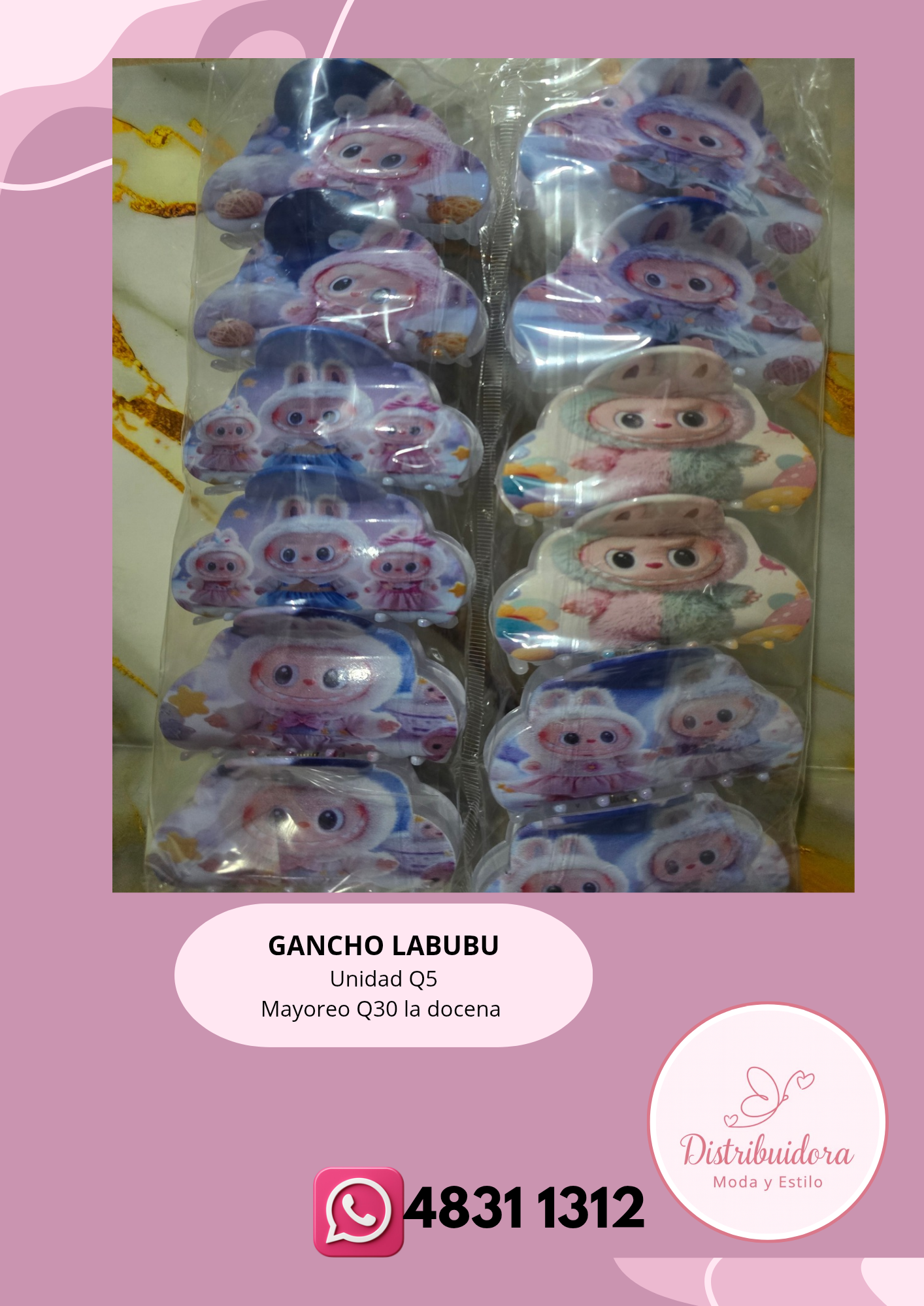 Gancho de labubu