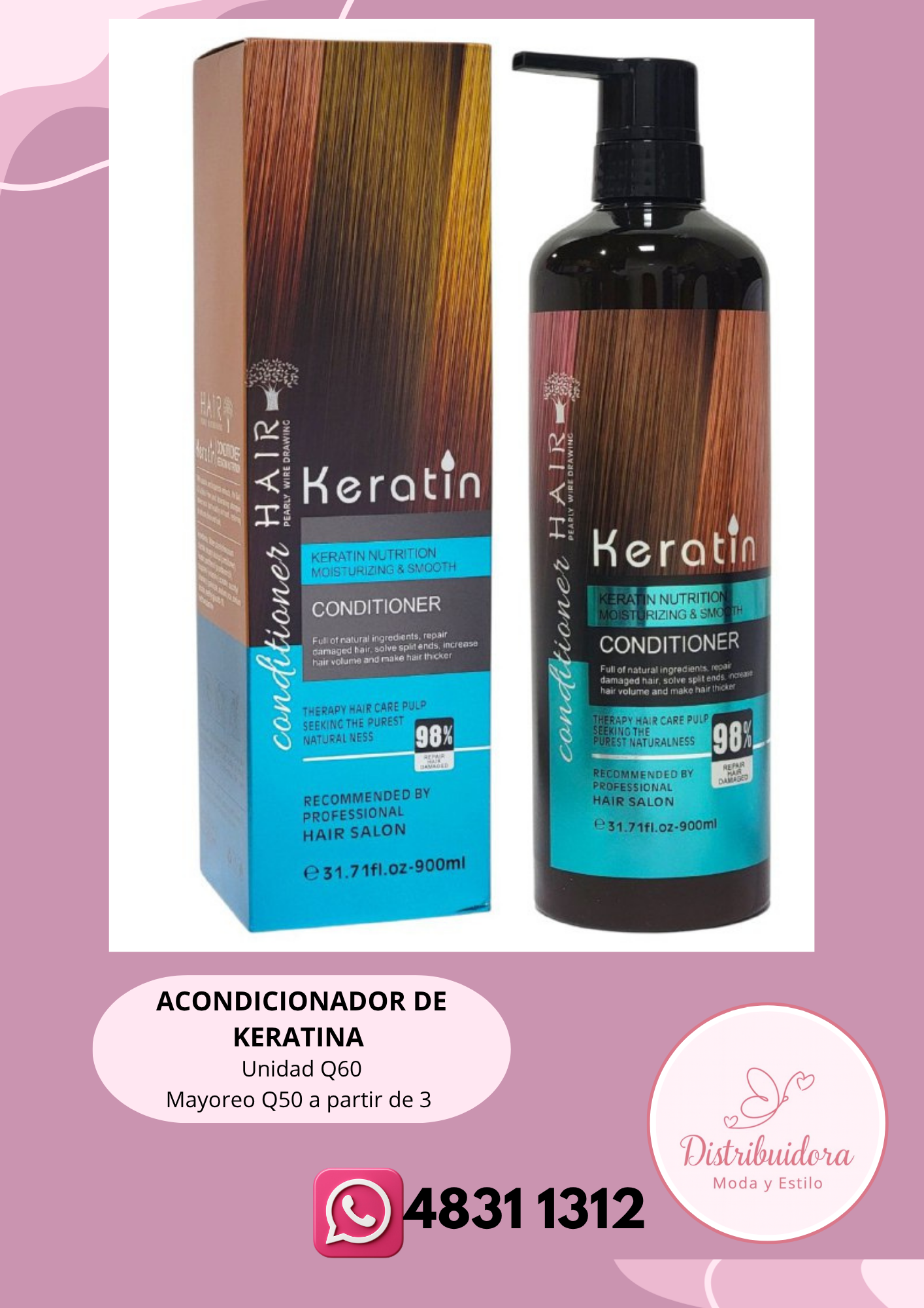 Acondicionador keratin