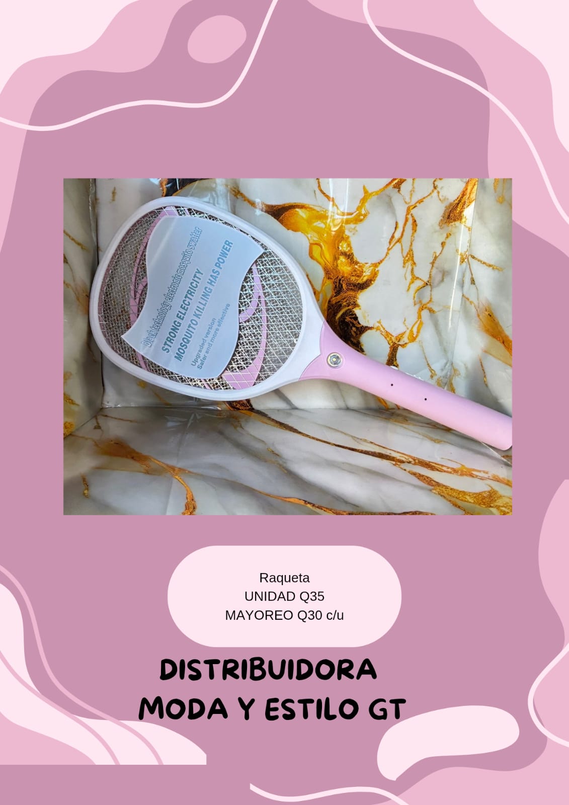 Raqueta para zancudos